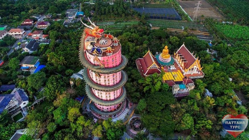 Храм Дракона Ват Сампан (Wat Sam Phran)