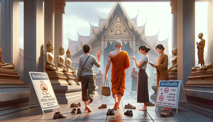 Храмы Таиланда - запреты и правила