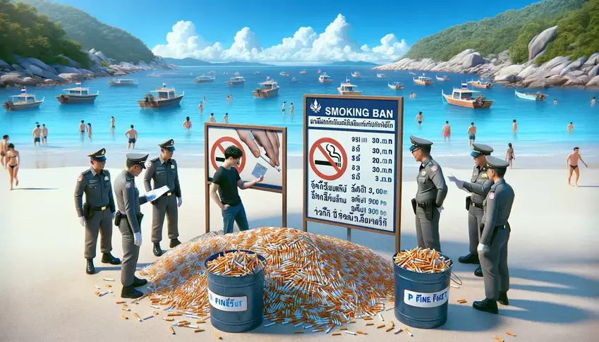 Запрет на курение в Таиланде