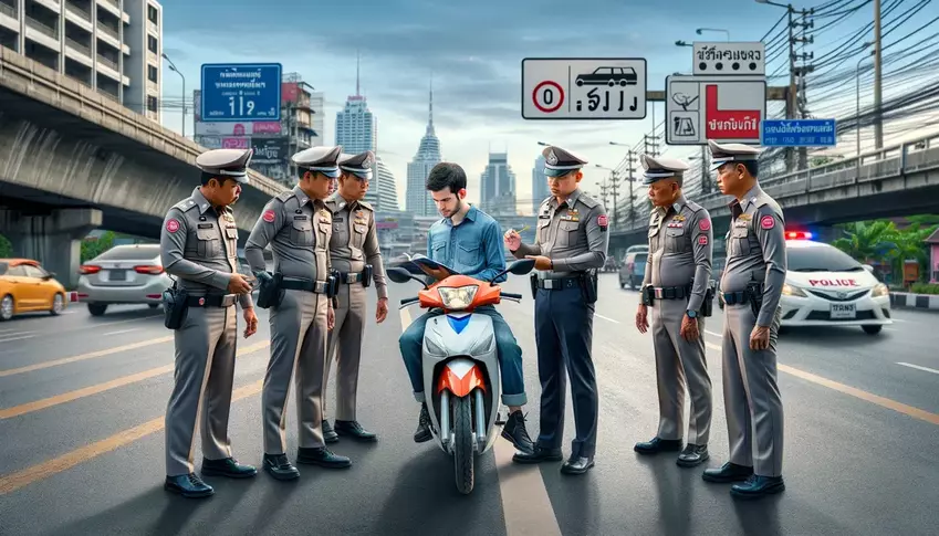 Правила дорожного движение в Таиланде